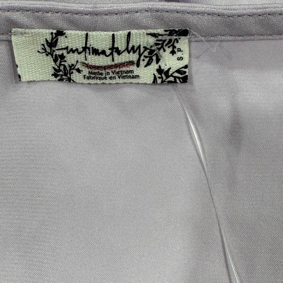 Free People Countryside Lilac Purple Satin Lace Trim Slip Maxi Dress Sz S - Picture 13 of 15